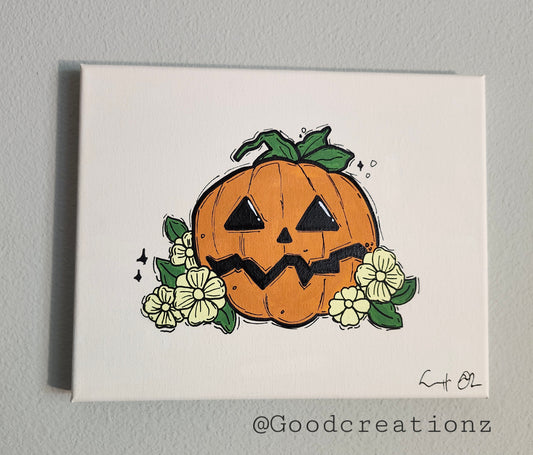 Jackolantern Painting Wall Decor