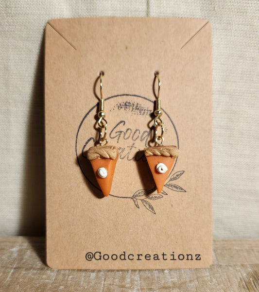 Pumpkin Earrings