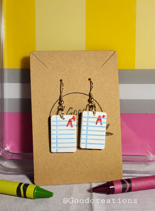 A plus Teacher Earrings