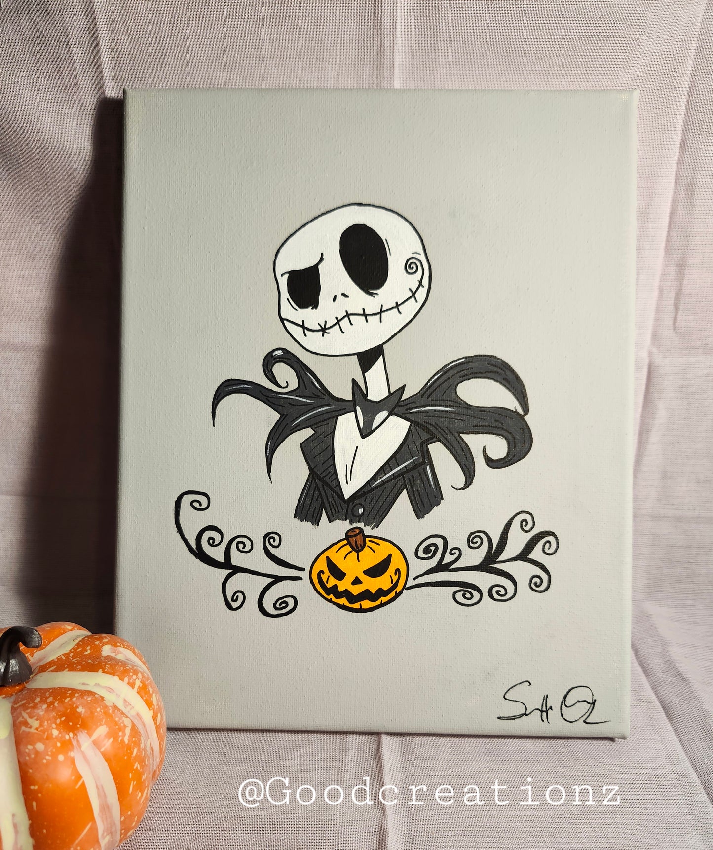 Jack skellington Painting Wall Art