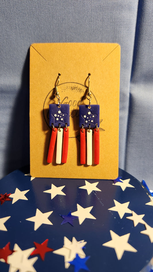 4th of July Earrings