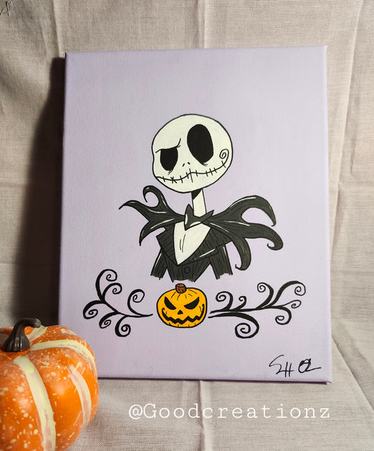 Jack skellington Painting Wall Art