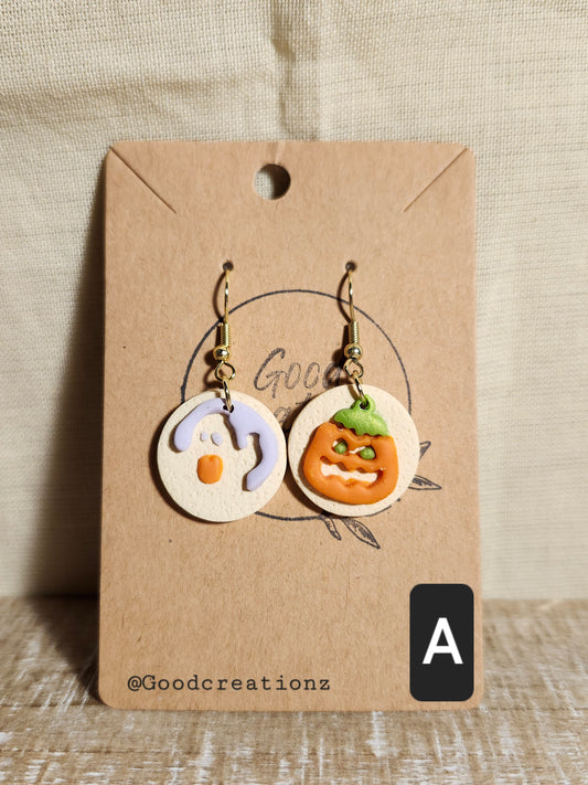 Halloween Cookie Earrings