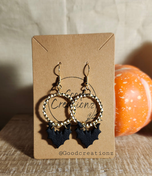 Bat Earrings