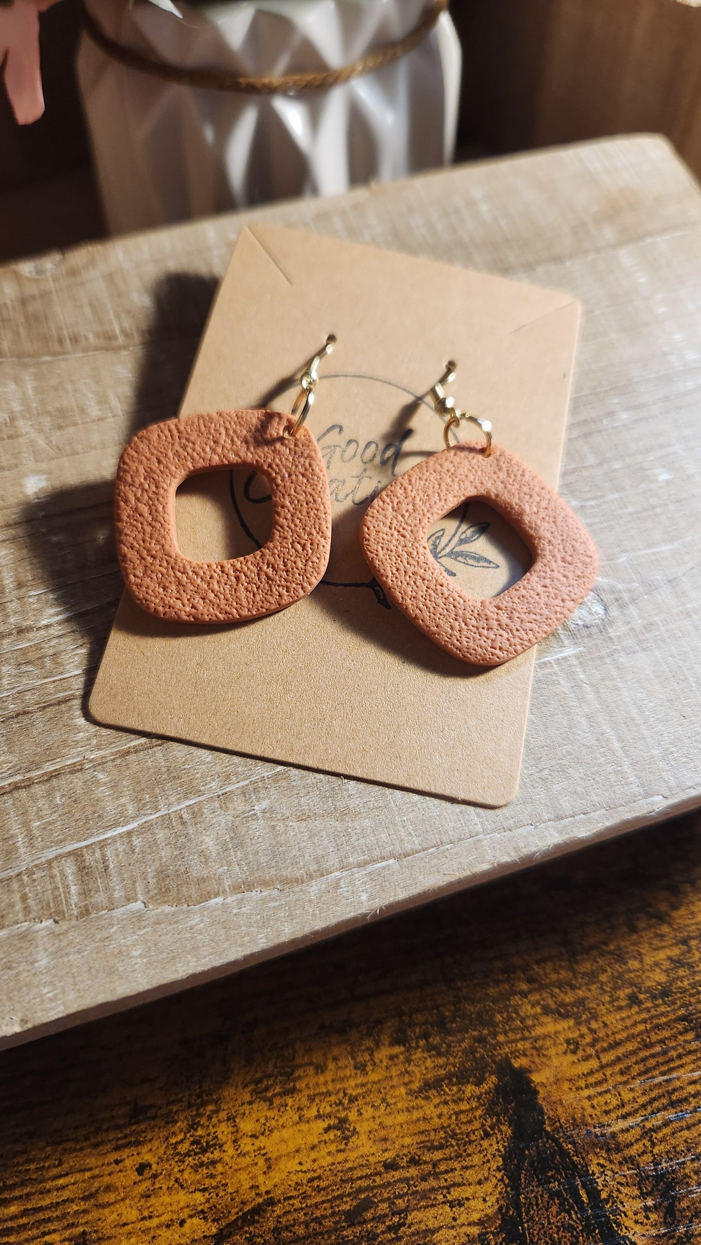 Burnt Orange Earrings